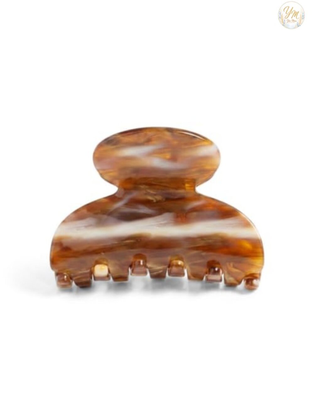 Small Couture Claw Clip for Fine Hair Half-Up Styles